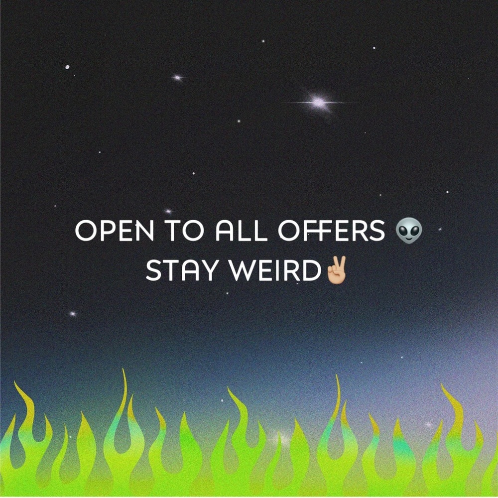 👽OPEN TO ALL OFFERS👽